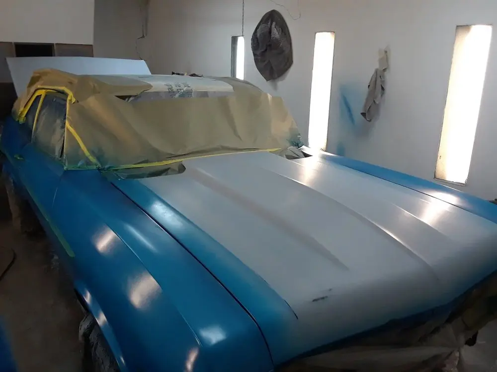 Auto Body Painting at Juanito's Auto Body, Antioch, CA